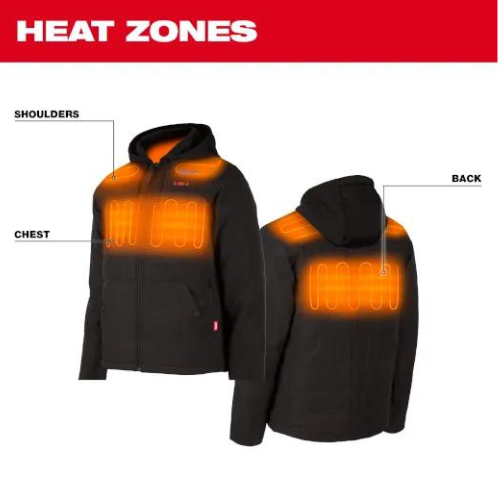 Milwaukee M12 Heated AXIS Hooded Jacket from GME Supply